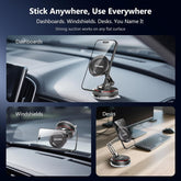 SYNCWIRE 3-Axis MagSafe Car Mount Matte Black | 360° Magnetic Phone Holder